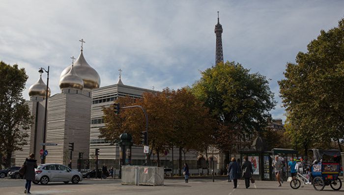 В Париже открылся российский духовно-культурный центр (4 фото)