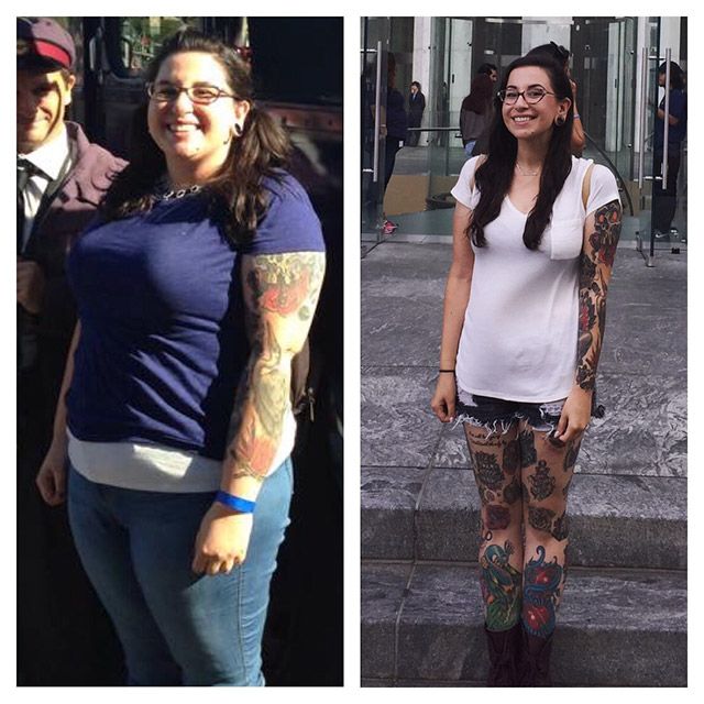 До и после похудения (26 фото)