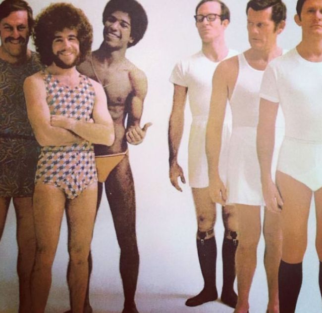 Незабываемая мужская мода 70-х (40 фото)