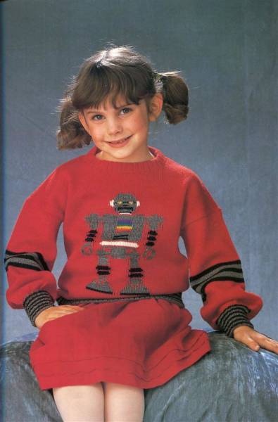 Модные свитера 80-х (43 фото)