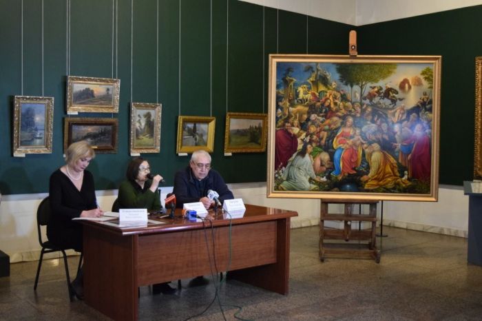 Художник из Новокузнецка «дописал» незаконченную картину Леонардо да Винчи (3 фото)