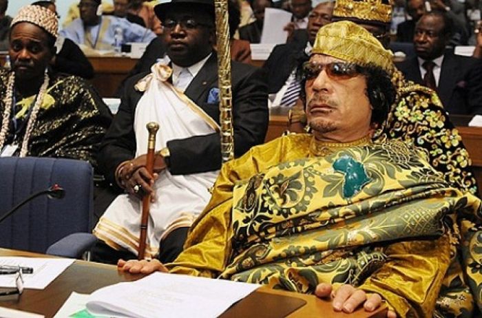 muammar gaddafi 40