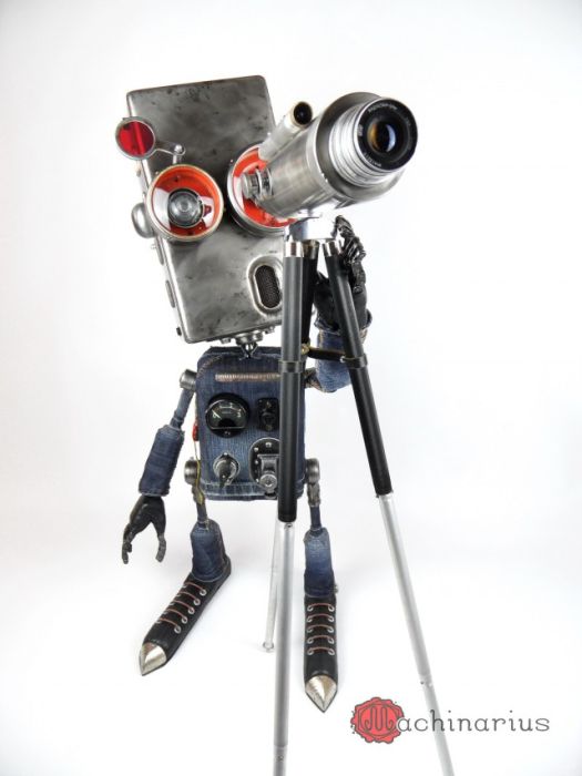 Великолепные стимпанк-роботы от Машинариуса (44 фото)