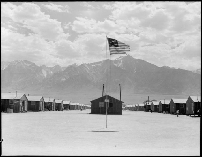 Американские концентрационные и трудовые лагеря для японцев в годы Второй мировой (20 фото)