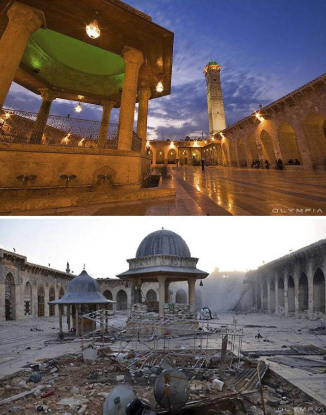 Алеппо до войны и сейчас (30 фото)