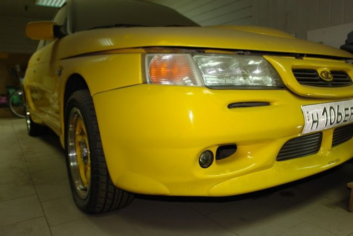 ВАЗ 21106 «Желтая акула» - малоизвестный концепт АвтоВАЗа (19 фото)