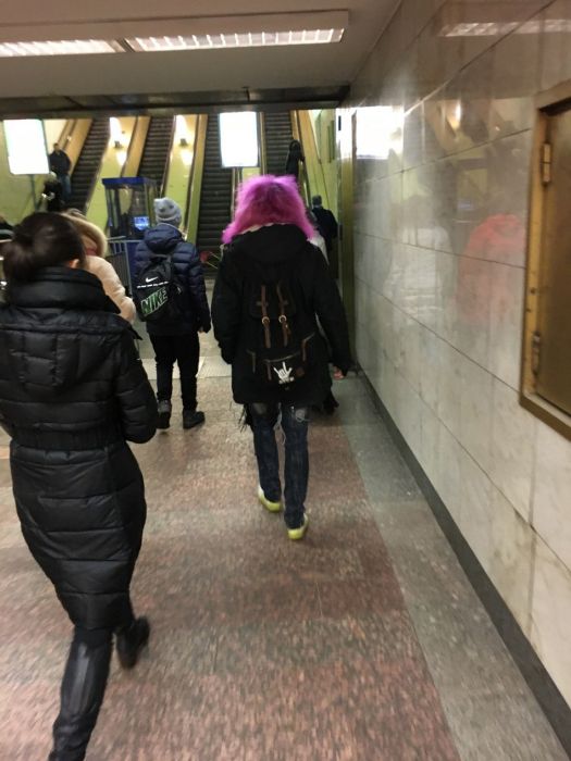Модники из российского метро (35 фото)