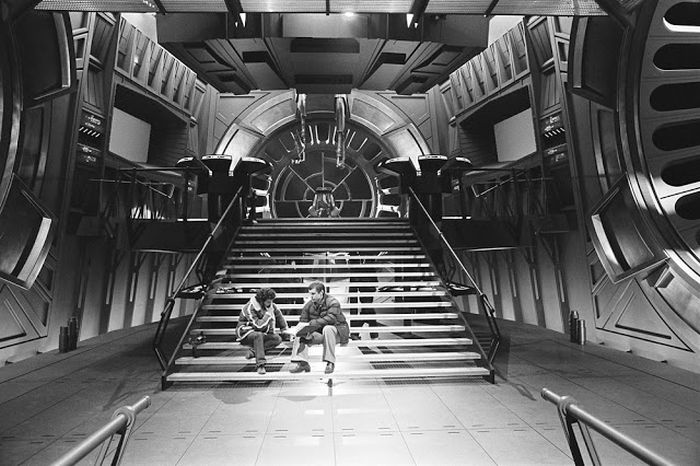Кадры со съемочной площадки киноленты «Звездные войны. Эпизод VI: Возвращение джедая» (39 фото)