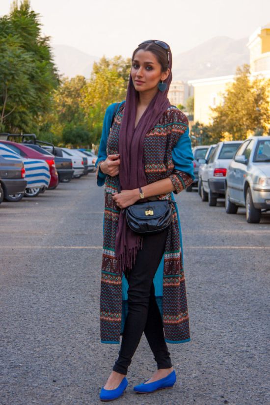 Иранские модницы в хиджабах (29 фото)