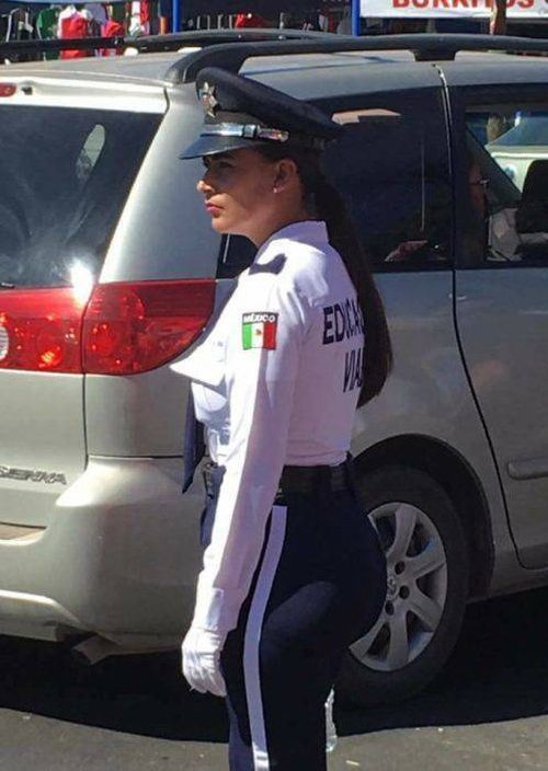 Дорожная полиция Мексики (8 фото)