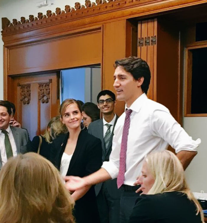 Все любят премьер-министра Канады (7 фото)