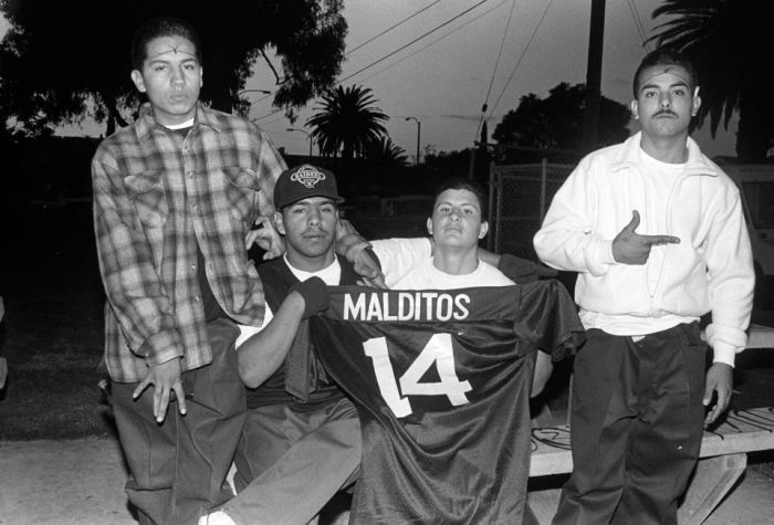 Уличная банда Лос-Анджелеса West Side Longos на фото Акселя Кестера (16 фото)