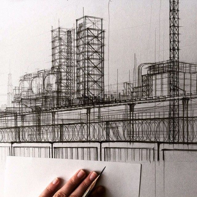 Студентка-архитектор из Казани рисует потрясающие проекты и эскизы зданий (18 фото)