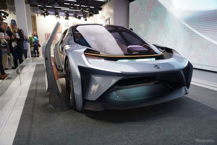 Китайцы показали концепт электромобиля будущего NIO EVE (8 фото)