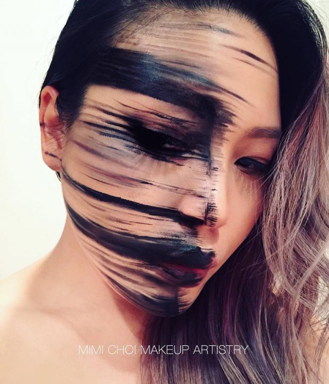 Жутковатый макияж от Мими Чой (19 фото)