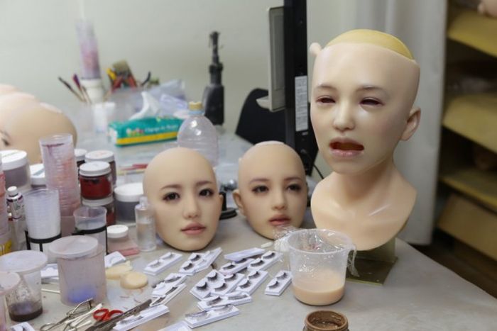 Экскурсия по японской фабрике секс-кукол (13 фото)