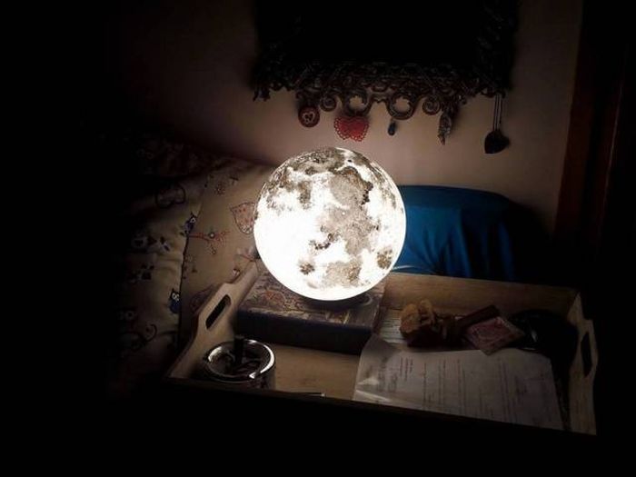 Ночные лампы в виде планет (11 фото)