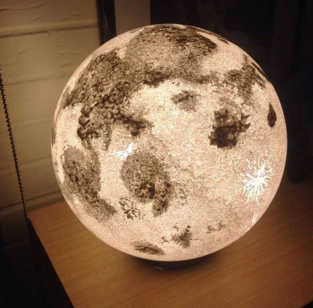 Ночные лампы в виде планет (11 фото)