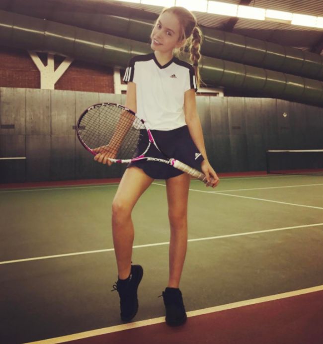 Красивая жизнь 11-летней внебрачной дочери теннисиста Марата Сафина Евы (10 фото)