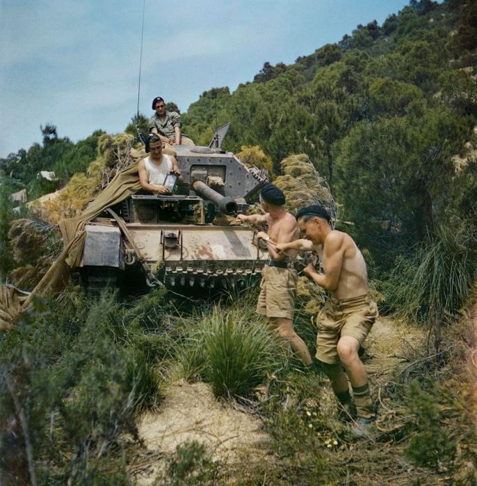 Редкие цветные фото Второй мировой войны (23 фото)