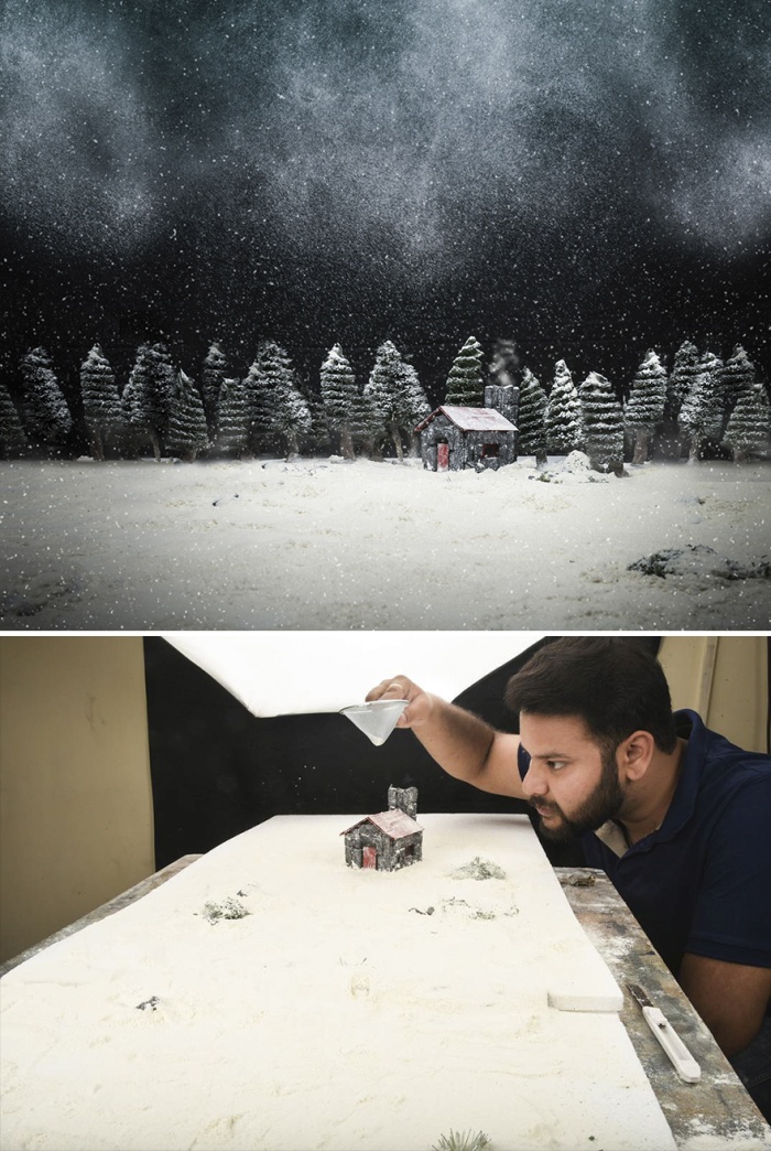 Впечатляющие снимки Вацала Катарии, сделанные с помощью самодельных макетов (9 фото)