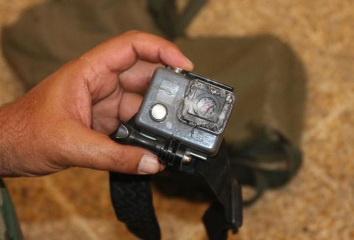 Экшн-камера спасла жизнь иракскому оператору Аммару Алваели (3 фото + видео)
