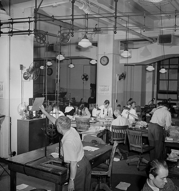 Как печатались газеты в годы Второй мировой войны (13 фото)