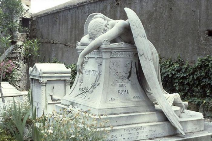 Скульптура «Ангел скорби» - малоизвестная достопримечательность Рима (5 фото)