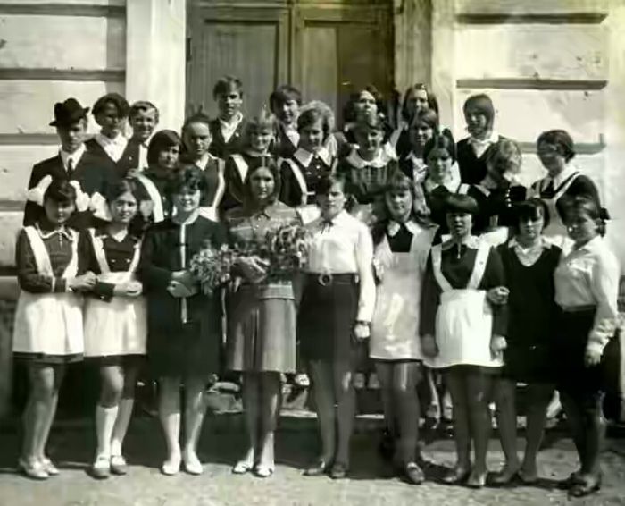 Выпускницы 70-х годов (10 фото)