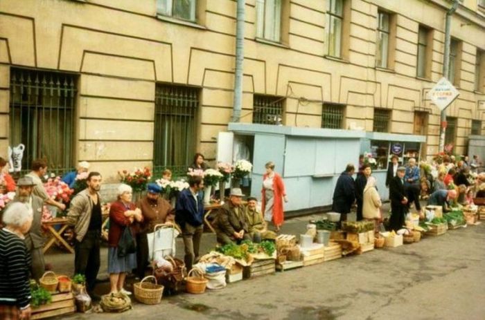 Рынки Советского Союза (26 фото)