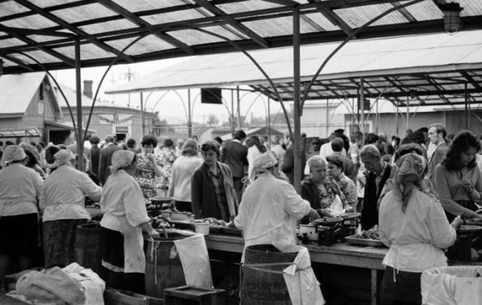 Рынки Советского Союза (26 фото)