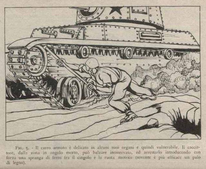 Итальянская инструкция по борьбе с советскими танками (4 фото)