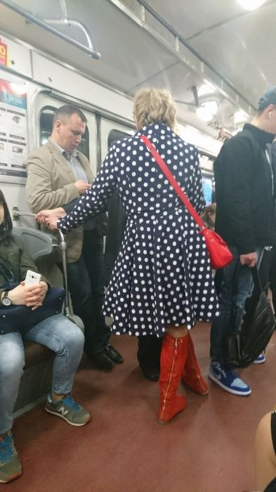 Модники российского метро (33 фото)