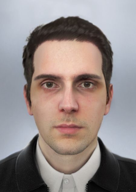 Француз получил удостоверение личности с 3D-моделью лица (3 фото)