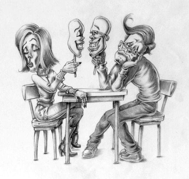 Современное общество в рисунках Аль Маргена (30 рисунков)