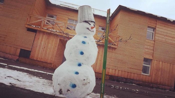 Снегопад в Мурманской области (14 фото + видео)