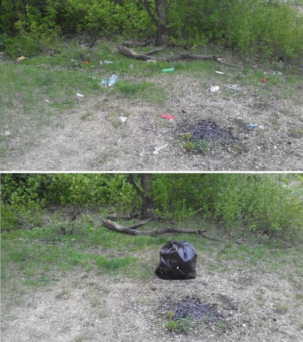 Челябинский супергерой Чисто Мэн и его борьба с мусором (11 фото)