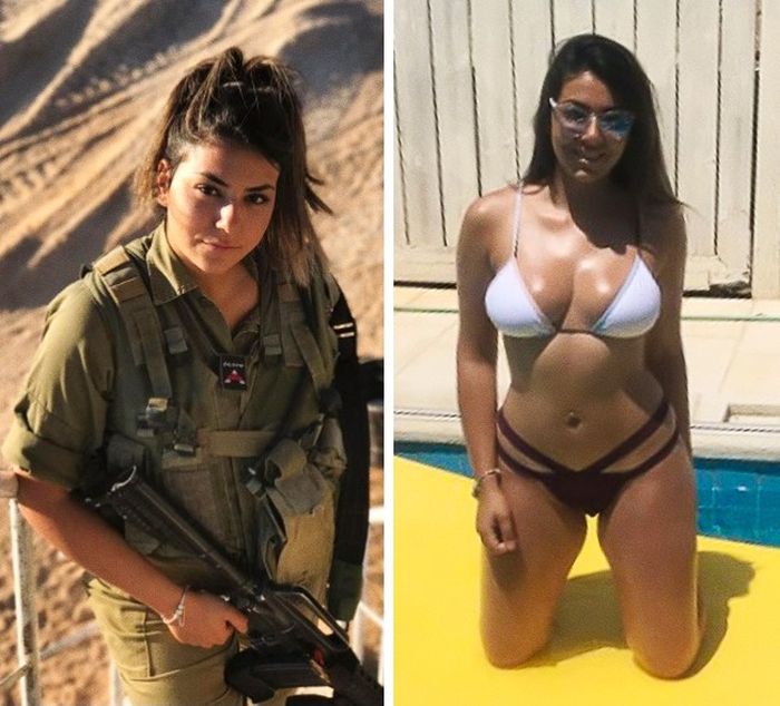 Прекрасные девушки в израильской армии (18 фото)