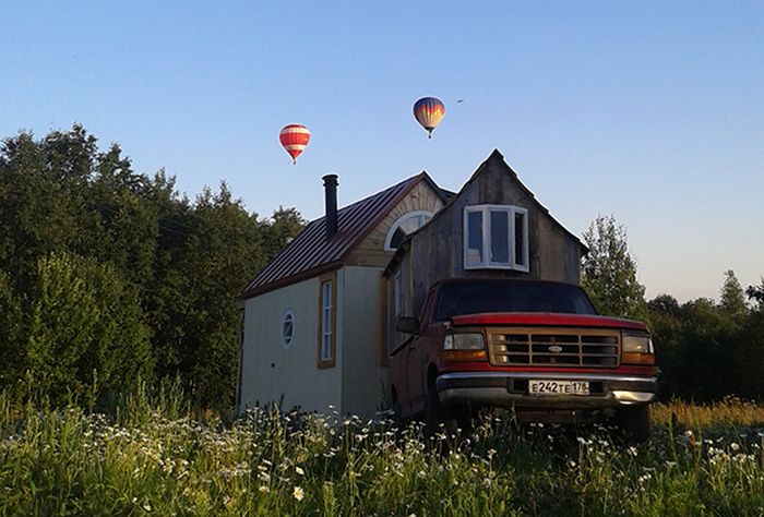 Российские первопроходцы в области крошечных мобильных домиков tiny house (11 фото)