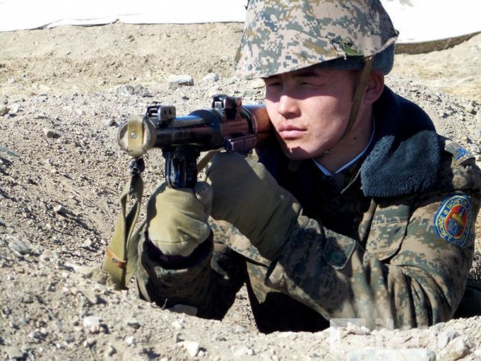 016-я мотострелковая бригада - самое боеспособное подразделение Монголии (62 фото)