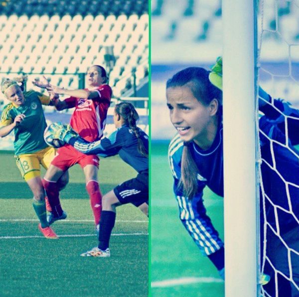 Татьяна Щербак - 19-летний вратарь женской сборной России по футболу (15 фото)