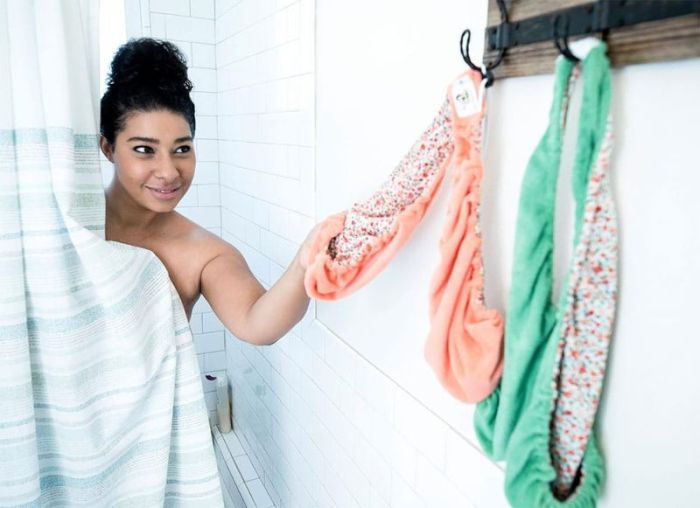 Гамак-полотенце для груди набирает популярность среди женщин (17 фото)