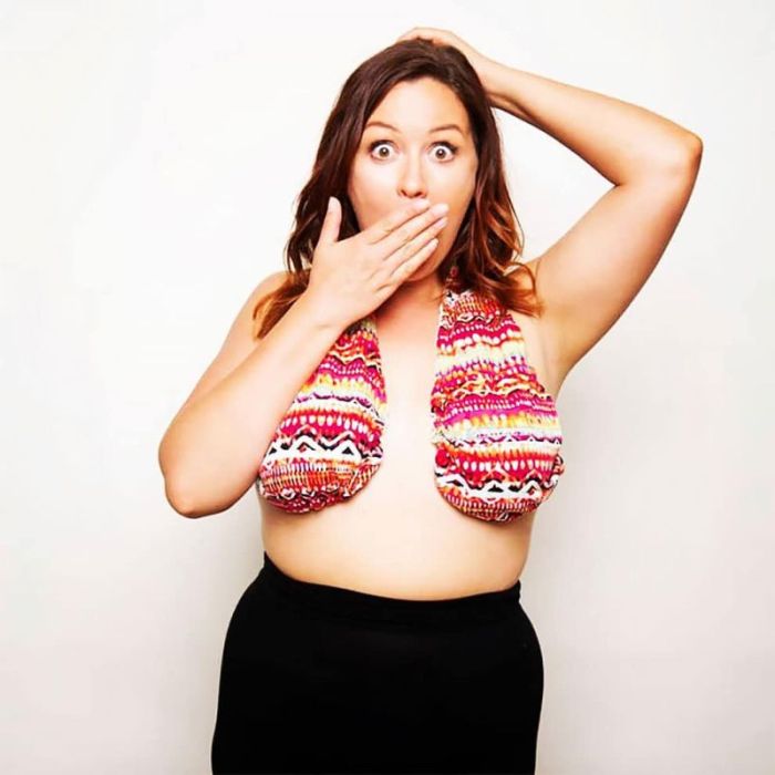 Гамак-полотенце для груди набирает популярность среди женщин (17 фото)