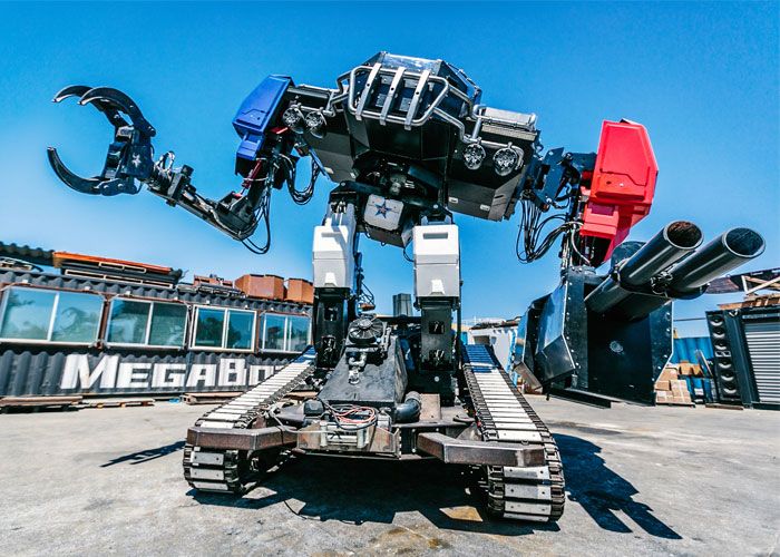 Компания MegaBots представила боевого робота Eagle Prime (9 фото + видео)