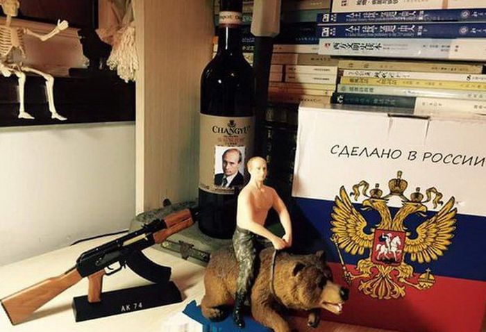 Фоподборка приколов с Путиным (41 фото)