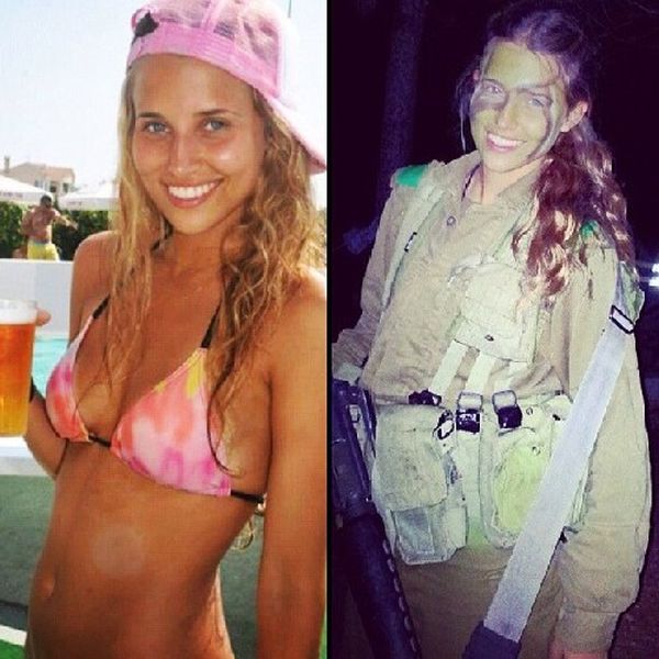 Девушки из армии Израиля (52 фото)