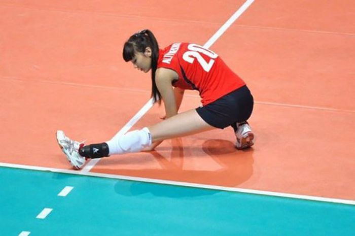 Очаровательная казахская волейболистка Сабина Алтынбекова (20 фото)