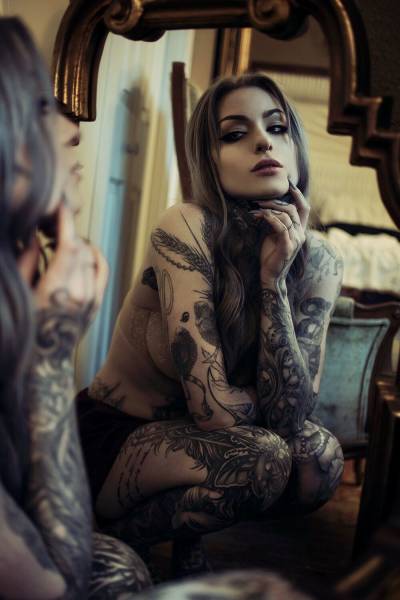 Татуировки на телах прекрасных девушек (31 фото)