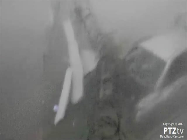 Ураган «Ирма» уничтожает остров Сен-Мартен
