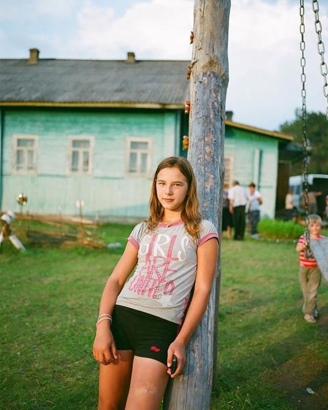 Жительницы российских деревень в душевных фотографиях Ольги Ивановой (40 фото)